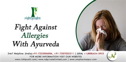 FIGHT AGAINST ALLERGIES WITH AYURVEDA